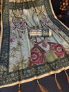 Ktd 2086 Handloom Fabric Digital Printed Saree Best Wholesale Shop In Surat